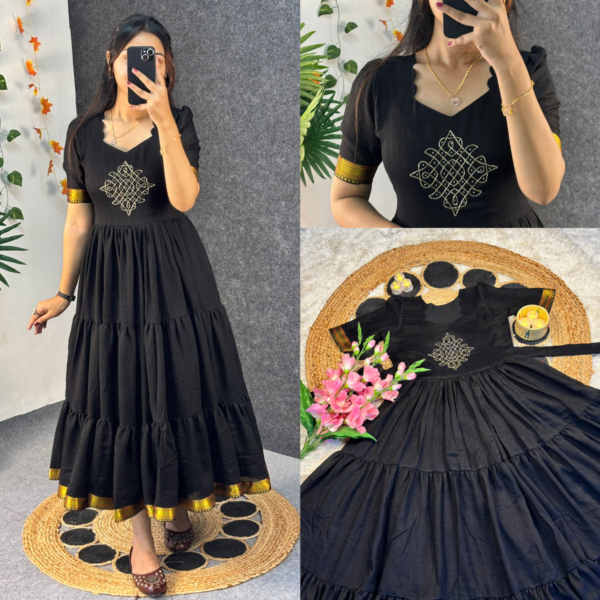 Trending Three layer Maxi 😍‼️