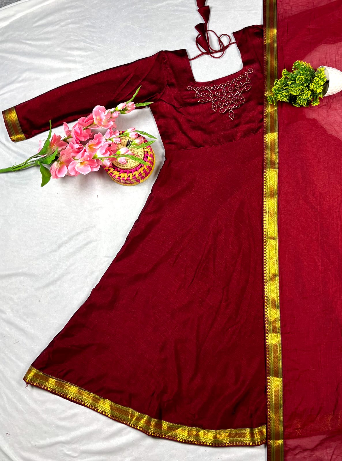 ❤️ Kadhalar Dhin Roja outfit ( RED ) 💃🏻