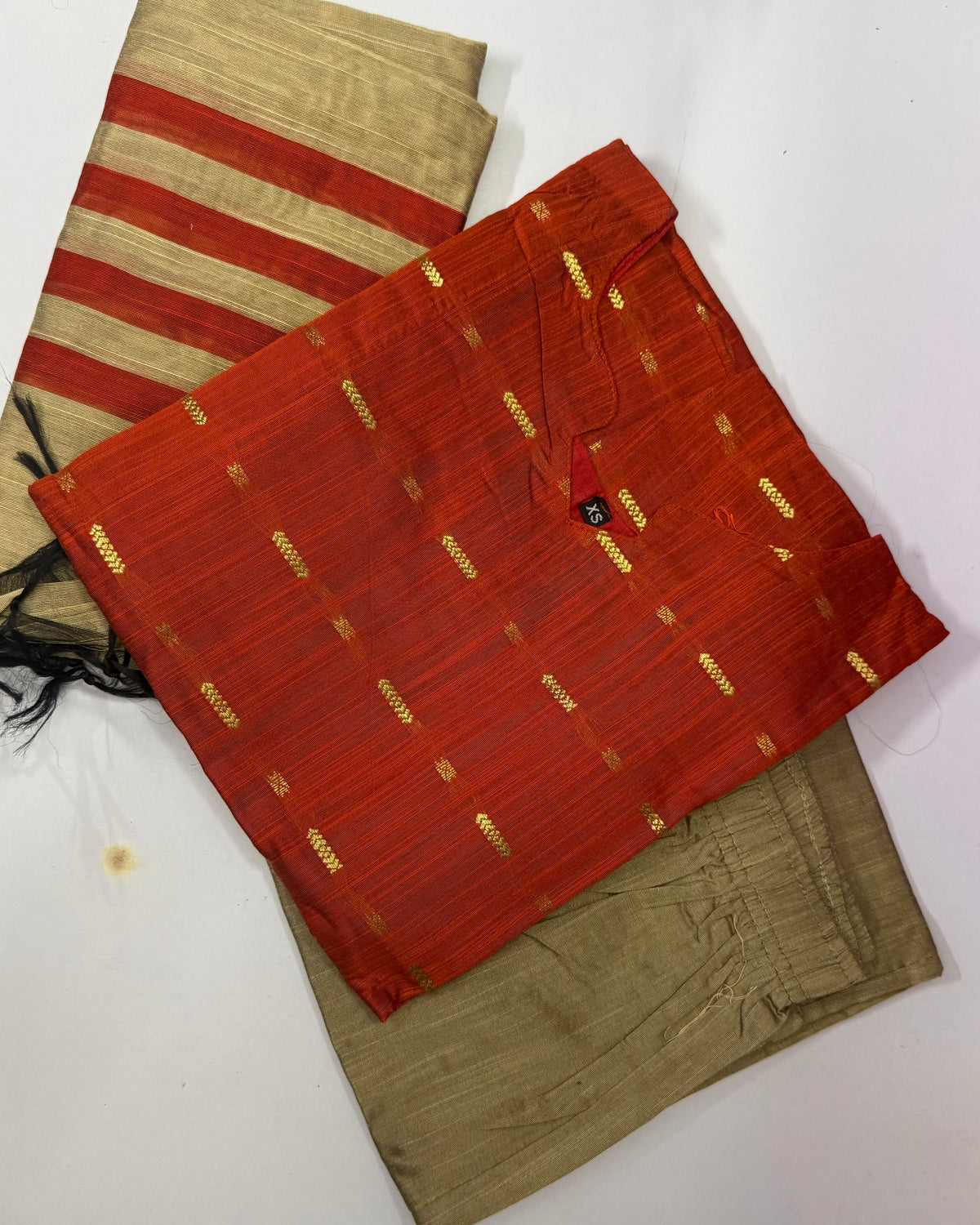Raw silk 3 piece( ROKRS007 )