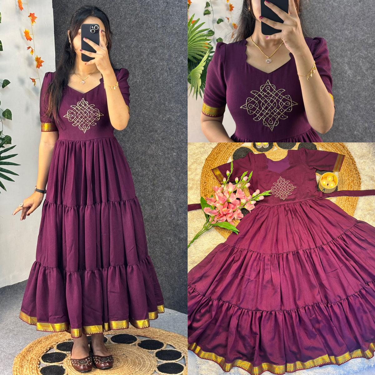 Trending Three layer Maxi 😍‼️