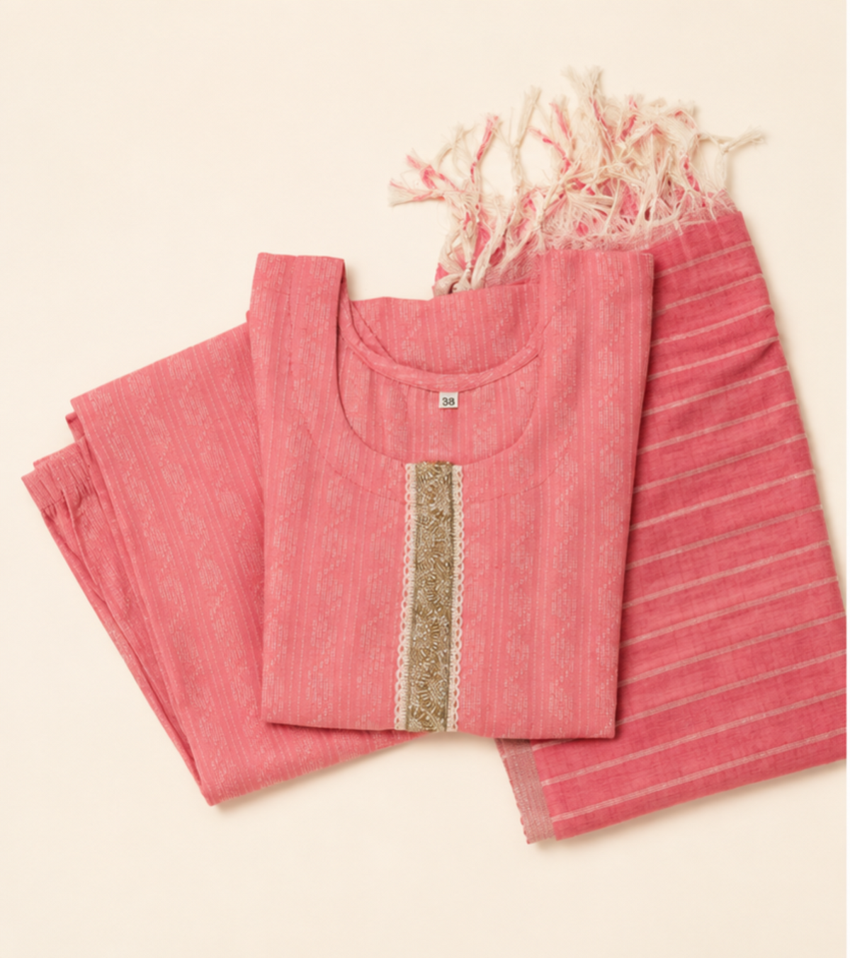 Baby pinkn- 3 piece