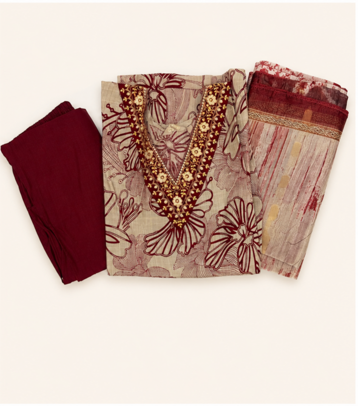 V Red - 3 piece