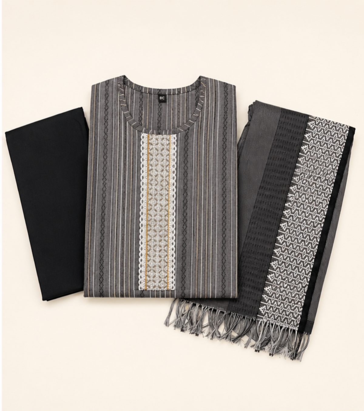 Grey co - 3 piece